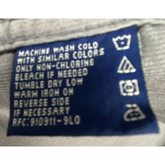 NWT Faded Glory Corduroy Shirt Men Large Gray Button Down 100% Cotton Fall Shirt - Picture 13 of 13